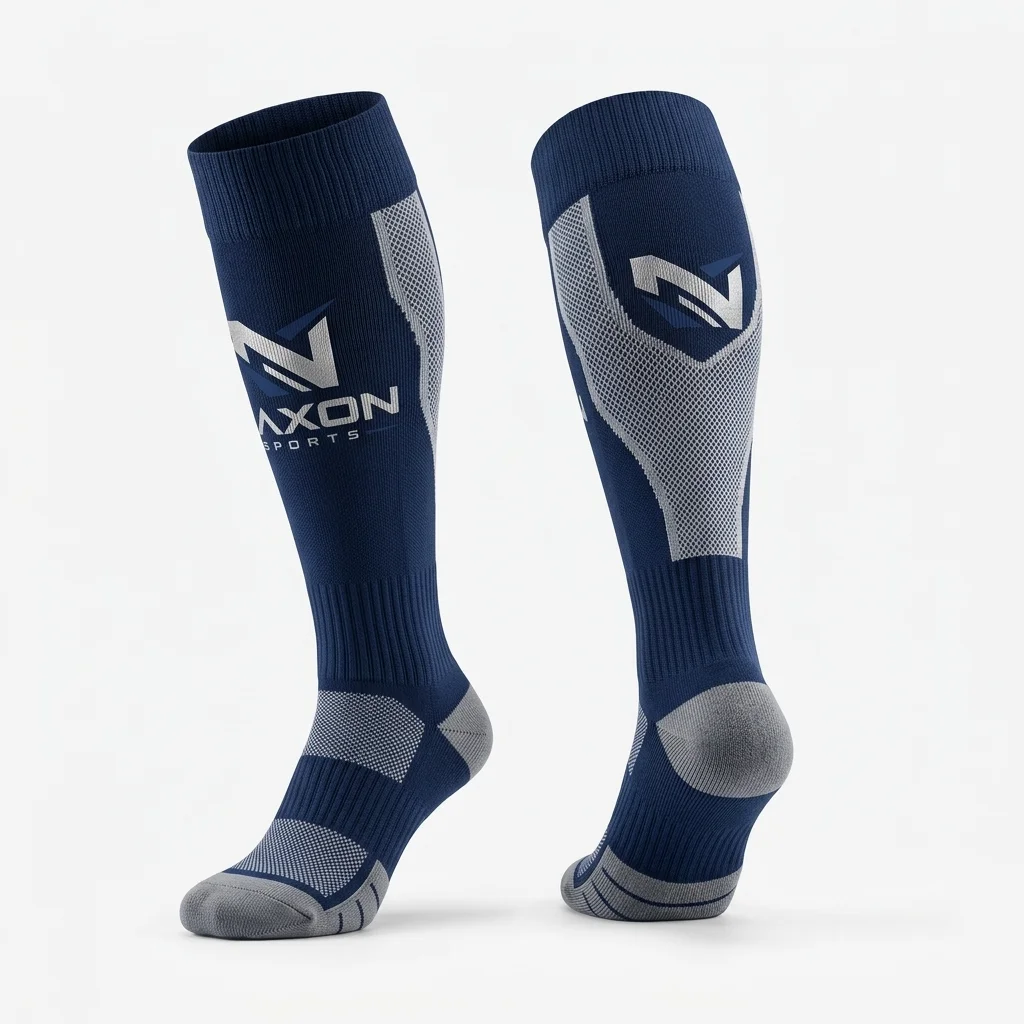 Custom football socks by Naxon Sports
