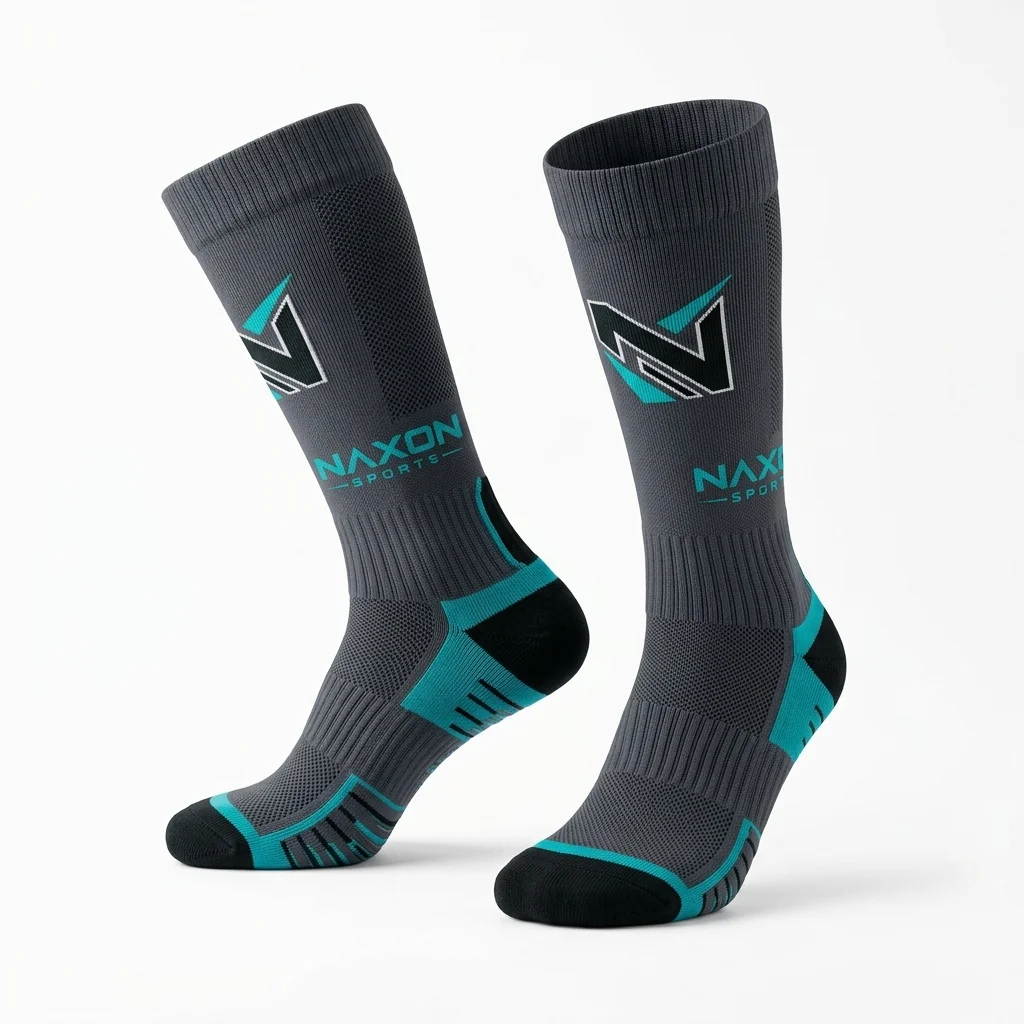 Custom football socks by Naxon Sports