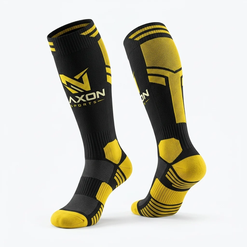 Custom football socks by Naxon Sports
