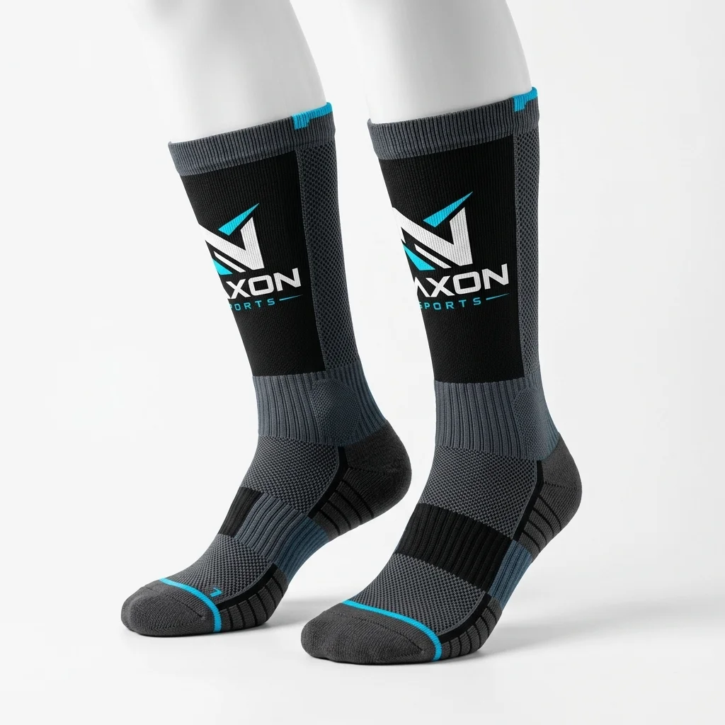 Custom football socks by Naxon Sports