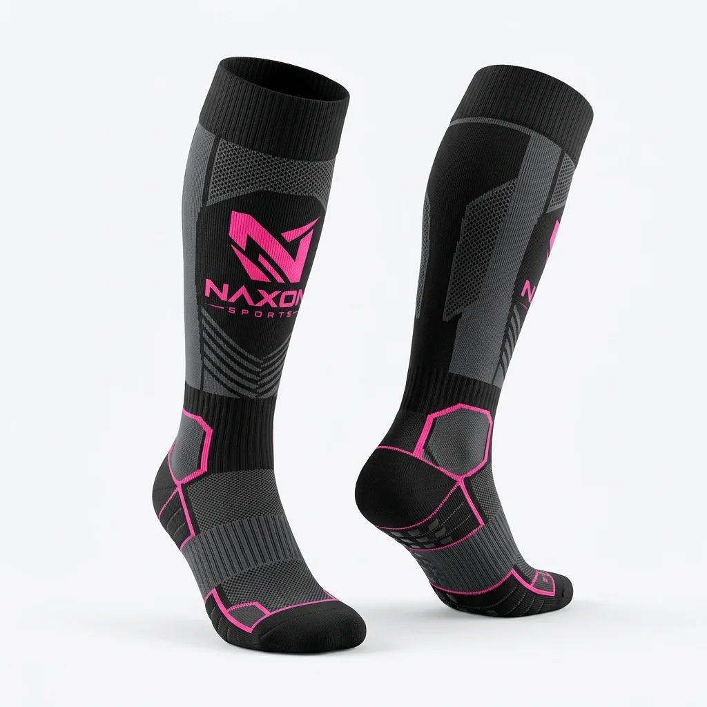 Custom football socks by Naxon Sports