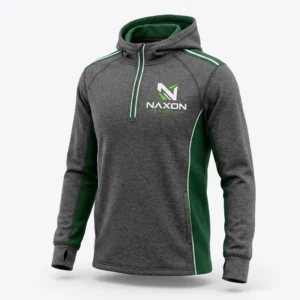 Custom Golf Hoodie Design 7 – golf hoodie mock-up made by Naxon Sports, Sialkot