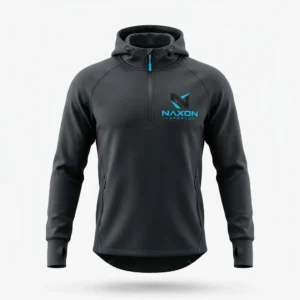 Custom Golf Hoodie Design 10 – golf hoodie mock-up made by Naxon Sports, Sialkot