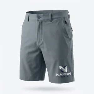 Custom Golf Shorts Design 2 – golf shorts mock-up made by Naxon Sports, Sialkot