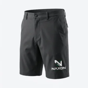 Custom Golf Shorts Design 5 – golf shorts mock-up made by Naxon Sports, Sialkot