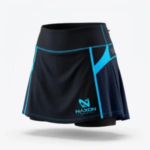 Custom Golf Skirt Design 1 – golf skirt mock-up made by Naxon Sports, Sialkot