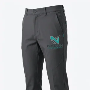 Custom Golf Trousers Design 2 – golf trousers mock-up made by Naxon Sports, Sialkot