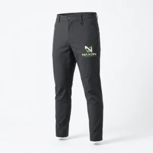 Custom Golf Trousers Design 7 – golf trousers mock-up made by Naxon Sports, Sialkot
