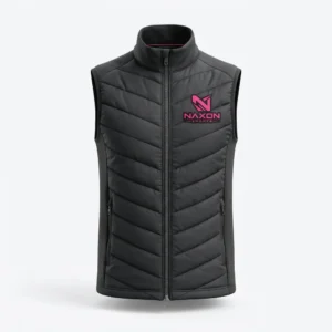 Custom Golf Vest Design 3 – golf vest mock-up made by Naxon Sports, Sialkot