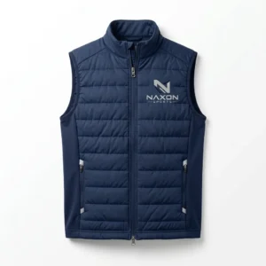 Custom Golf Vest Design 6 – golf vest mock-up made by Naxon Sports, Sialkot