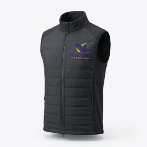 Custom Golf Vest Design 7 – golf vest mock-up made by Naxon Sports, Sialkot