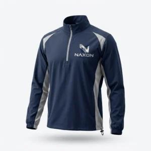 Custom Golf Windbreaker Design 5 – golf windbreaker mock-up made by Naxon Sports, Sialkot