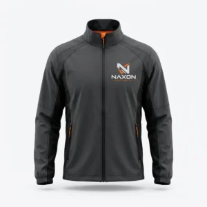 Custom Golf Windbreaker Design 6 – golf windbreaker mock-up made by Naxon Sports, Sialkot