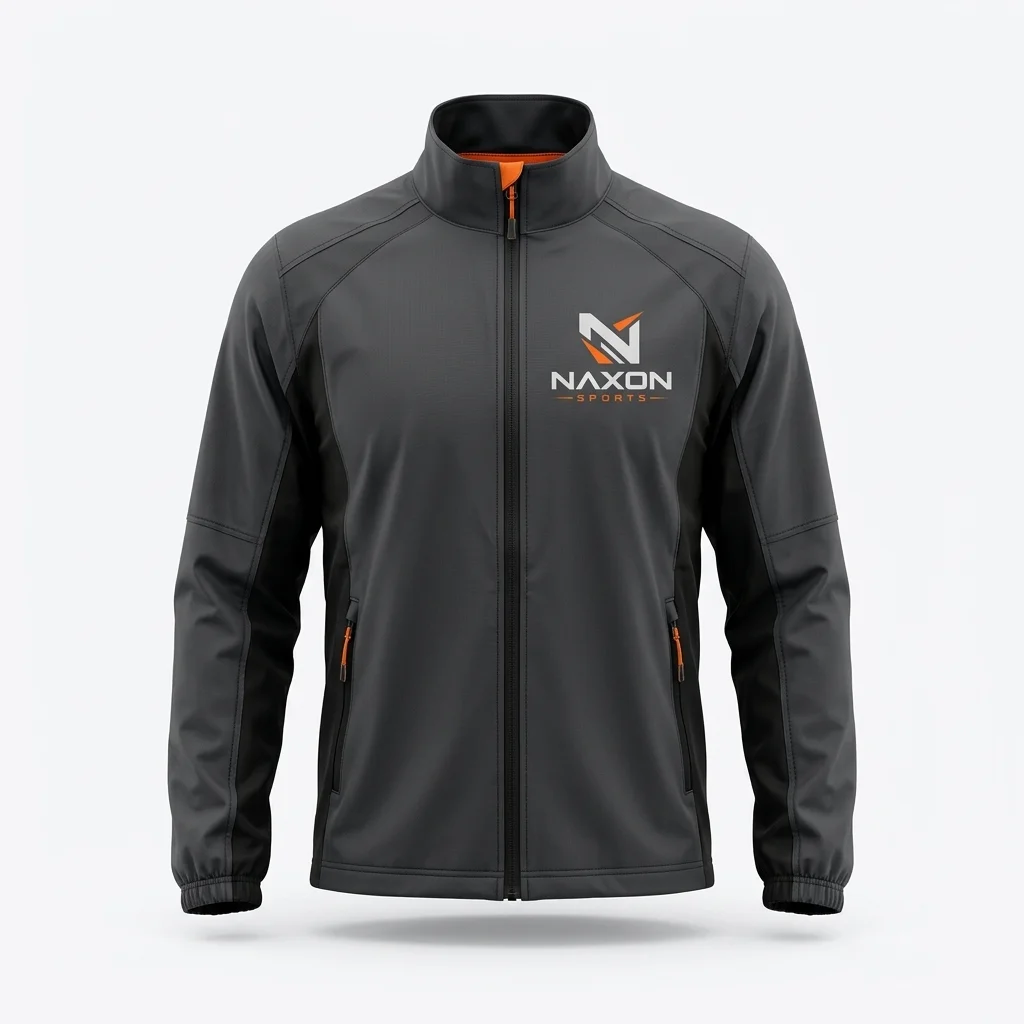 Custom Golf Windbreaker Design 6 Custom Golf Windbreaker Design 6 – golf windbreaker mock-up made by Naxon Sports, Sialkot