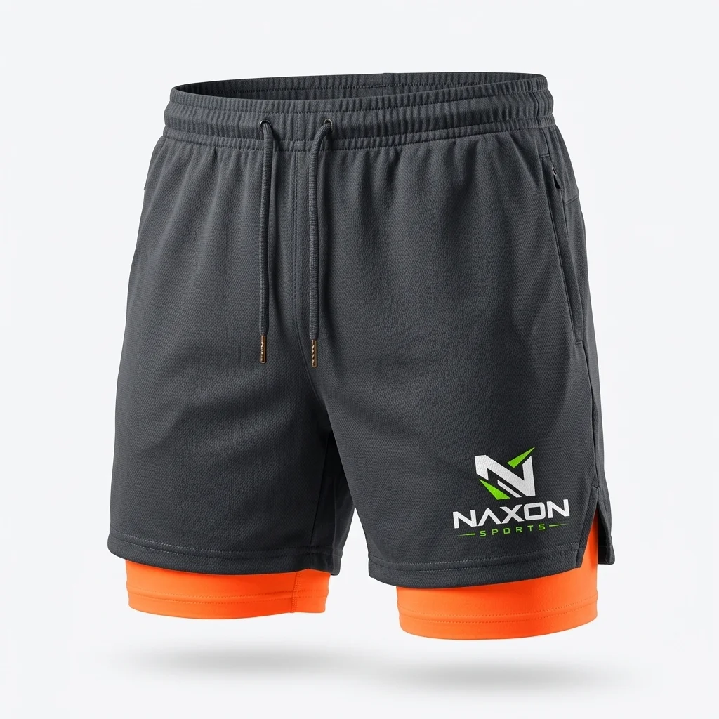 Custom gym shorts by Naxon Sports