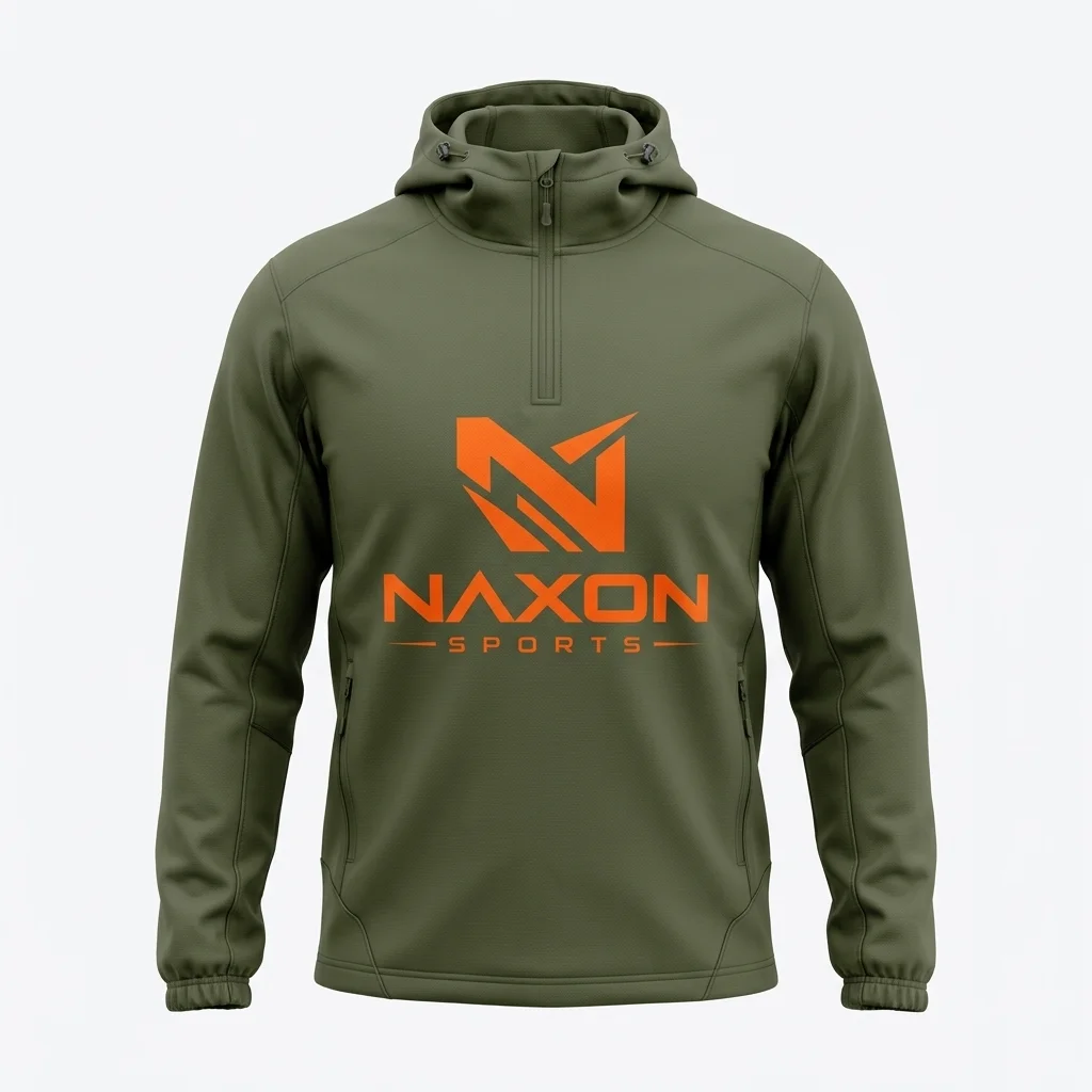 Custom hiking hoodie by Naxon Sports