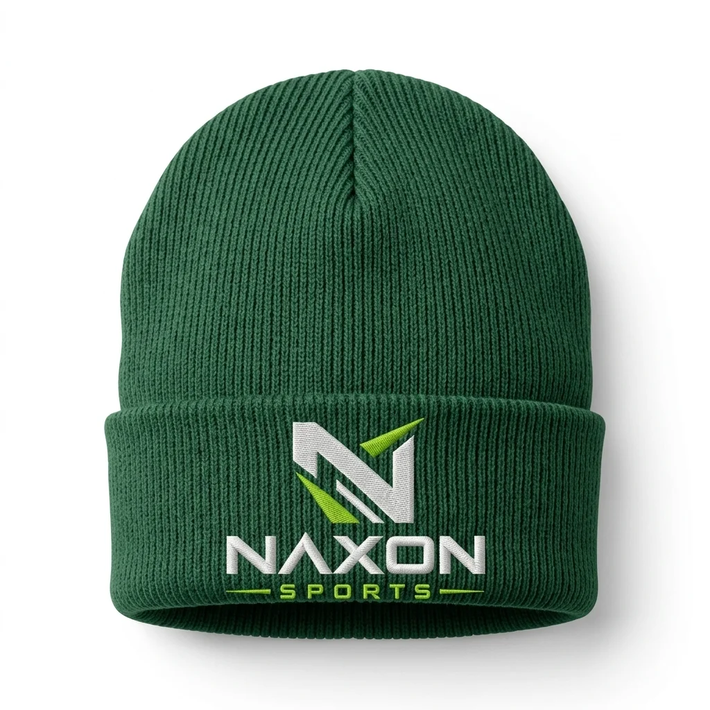 Custom knit beanie by Naxon Sports