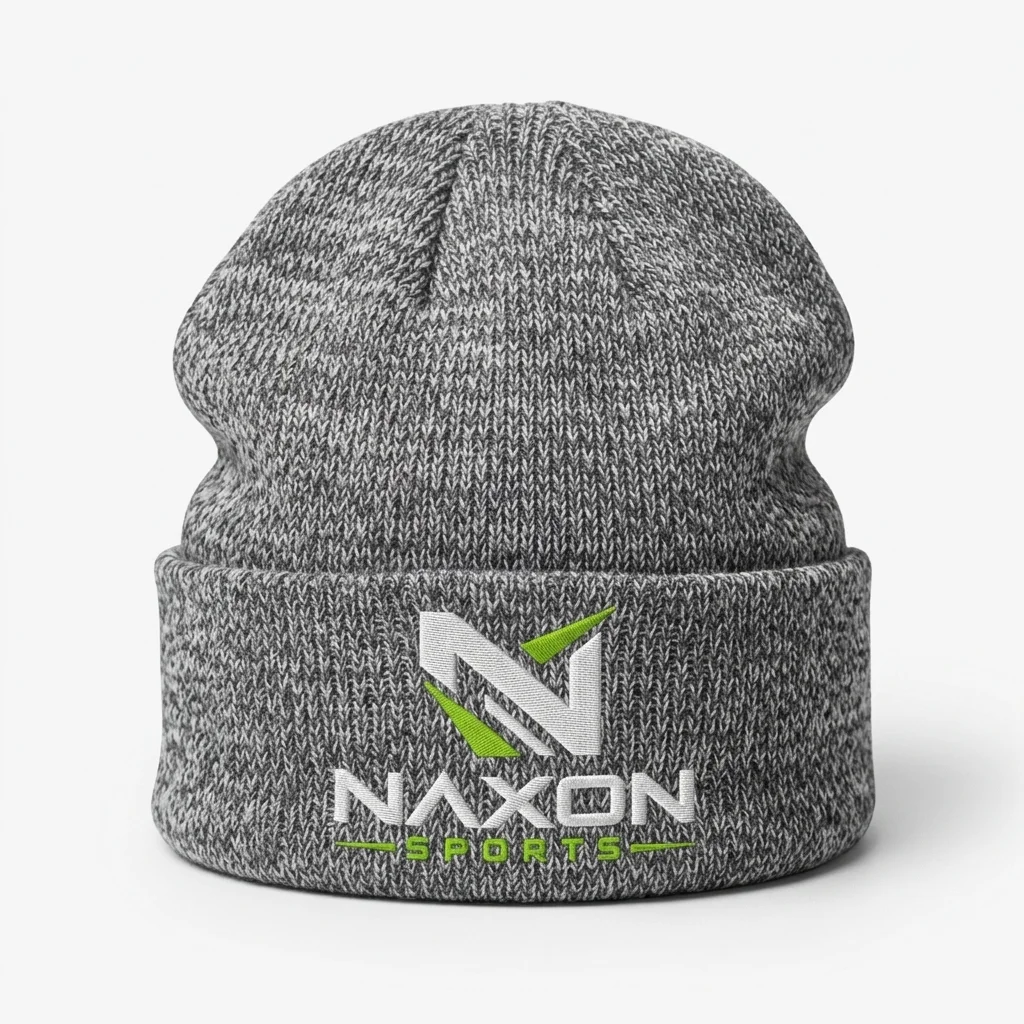 Custom knit beanie by Naxon Sports