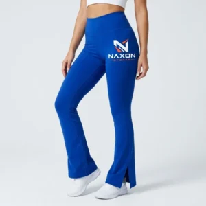 Custom Leggings Featuring Naxon Design 1 – leggings featuring naxon mock-up made by Naxon Sports, Sialkot