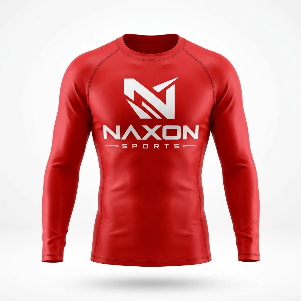 Custom mma compression shirt by Naxon Sports