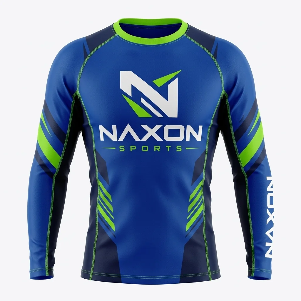 Custom mma compression shirt by Naxon Sports