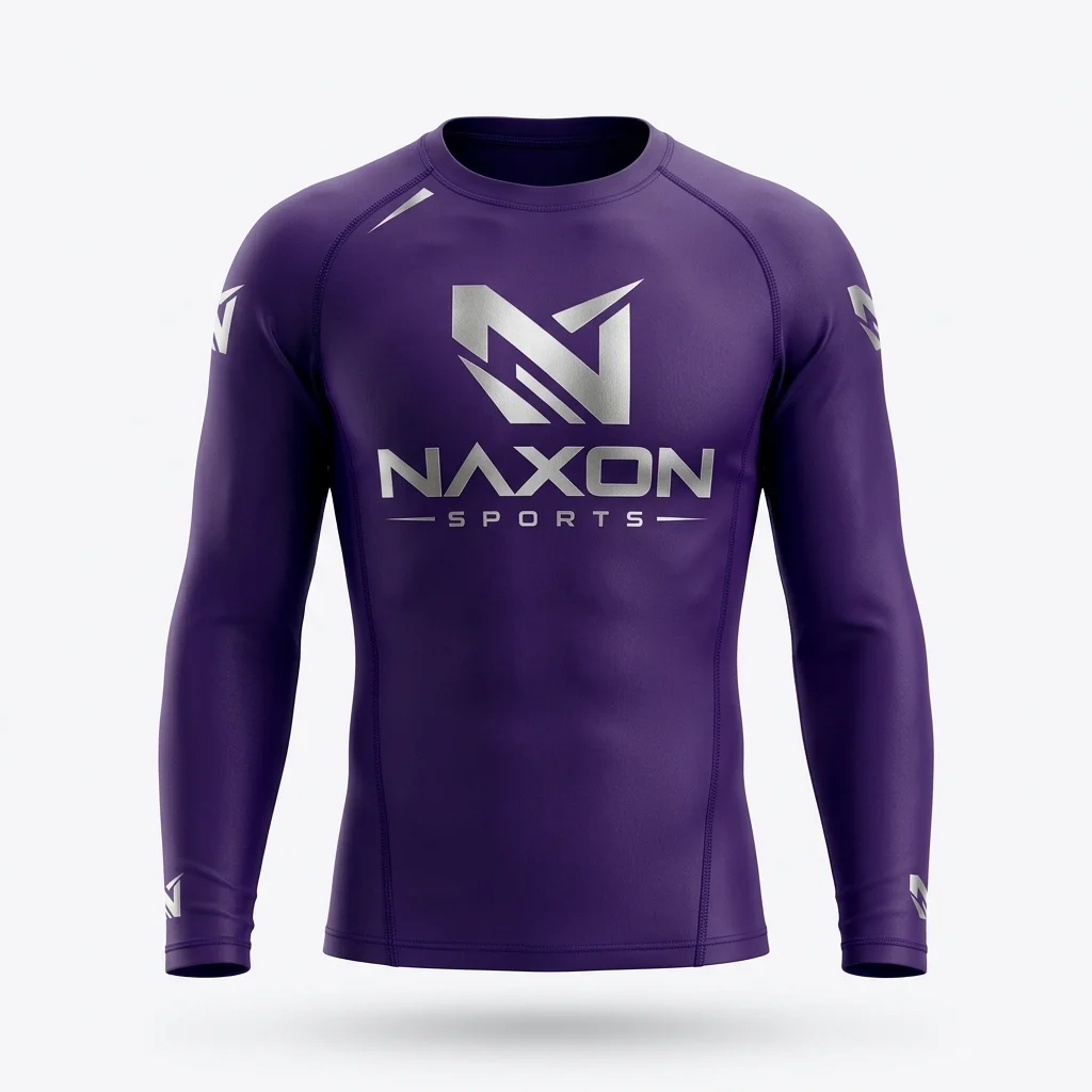 Custom mma compression shirt by Naxon Sports