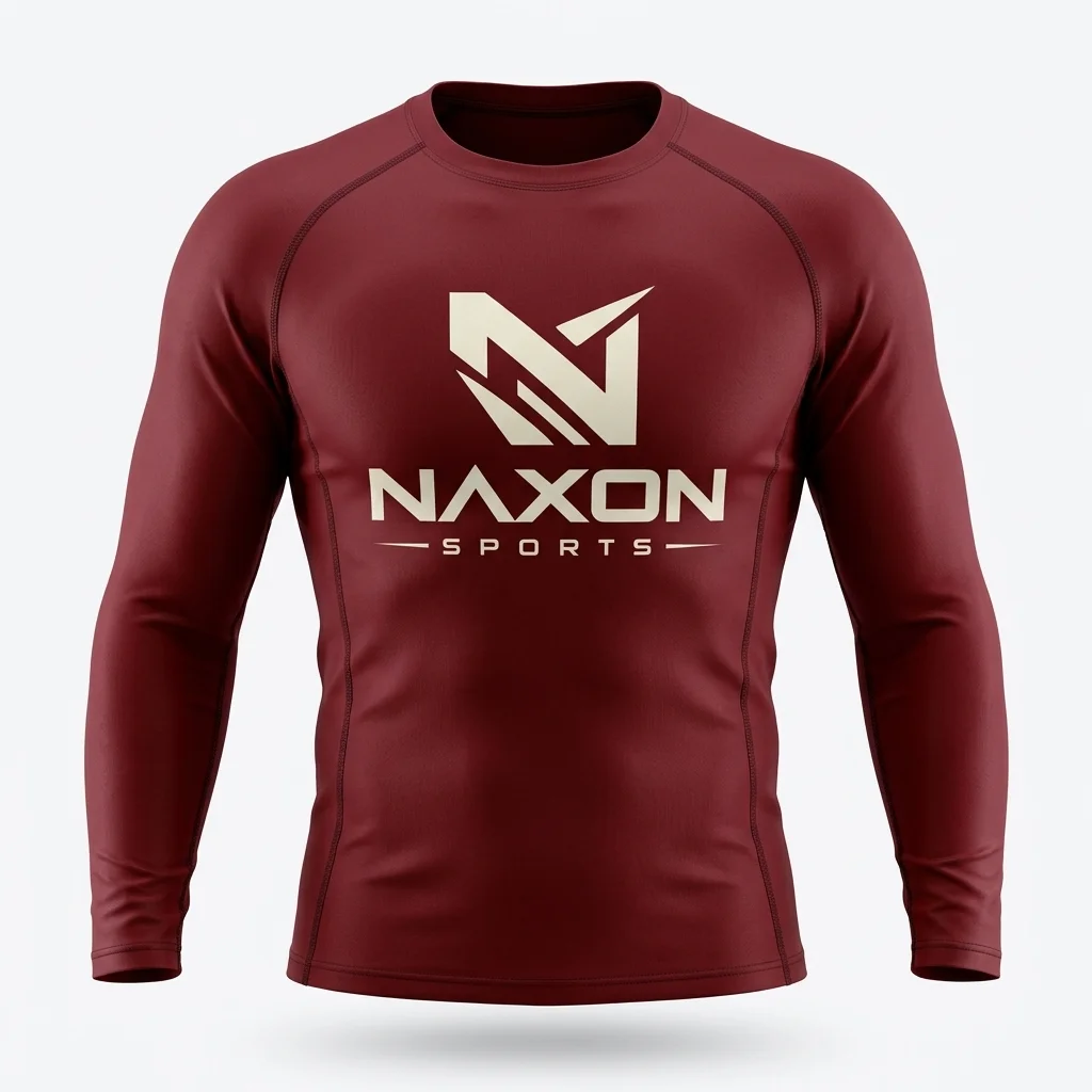 Custom mma compression shirt by Naxon Sports