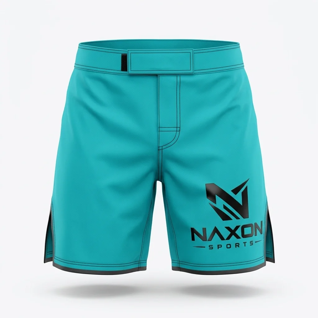 Custom mma fight shorts by Naxon Sports