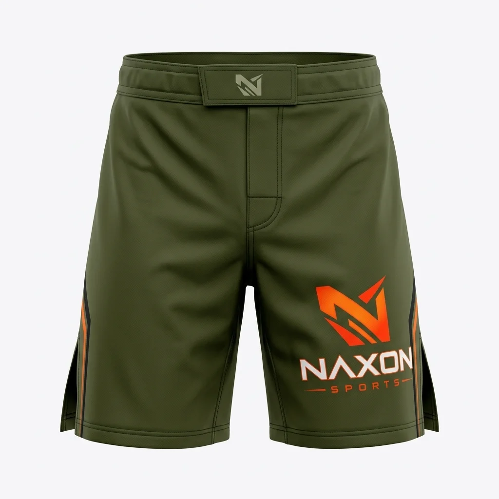 Custom mma fight shorts by Naxon Sports