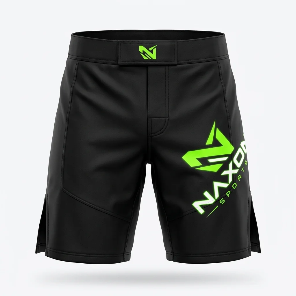 Custom mma fight shorts by Naxon Sports