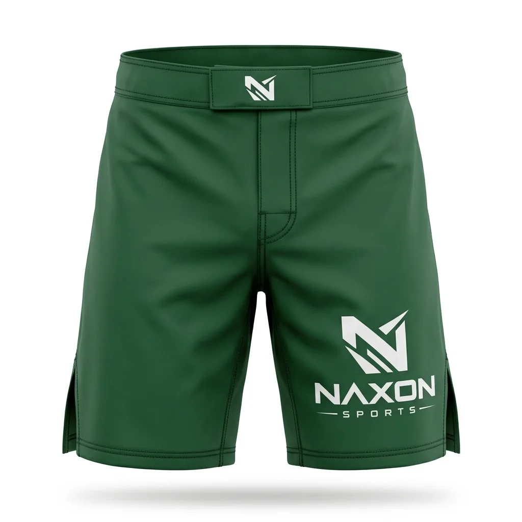 Custom mma grappling shorts by Naxon Sports