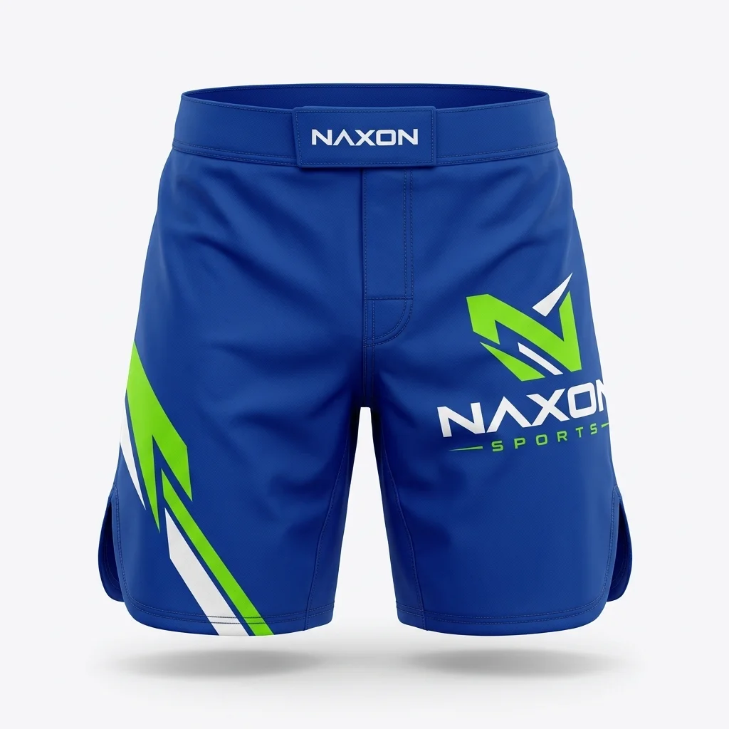 Custom mma grappling shorts by Naxon Sports