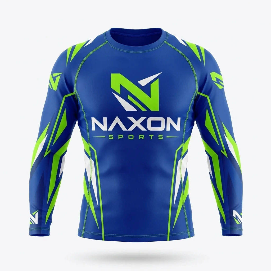Custom mma rashguard by Naxon Sports