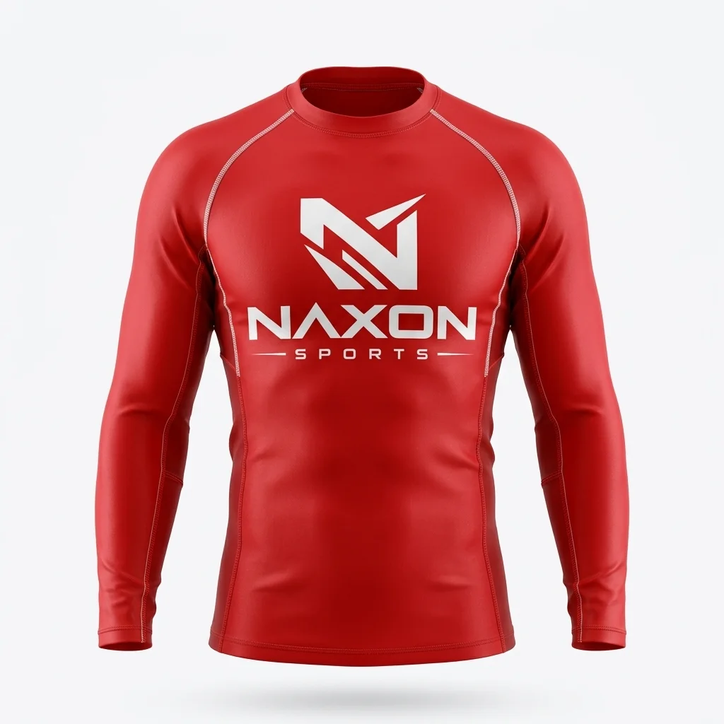 Custom mma rashguard by Naxon Sports
