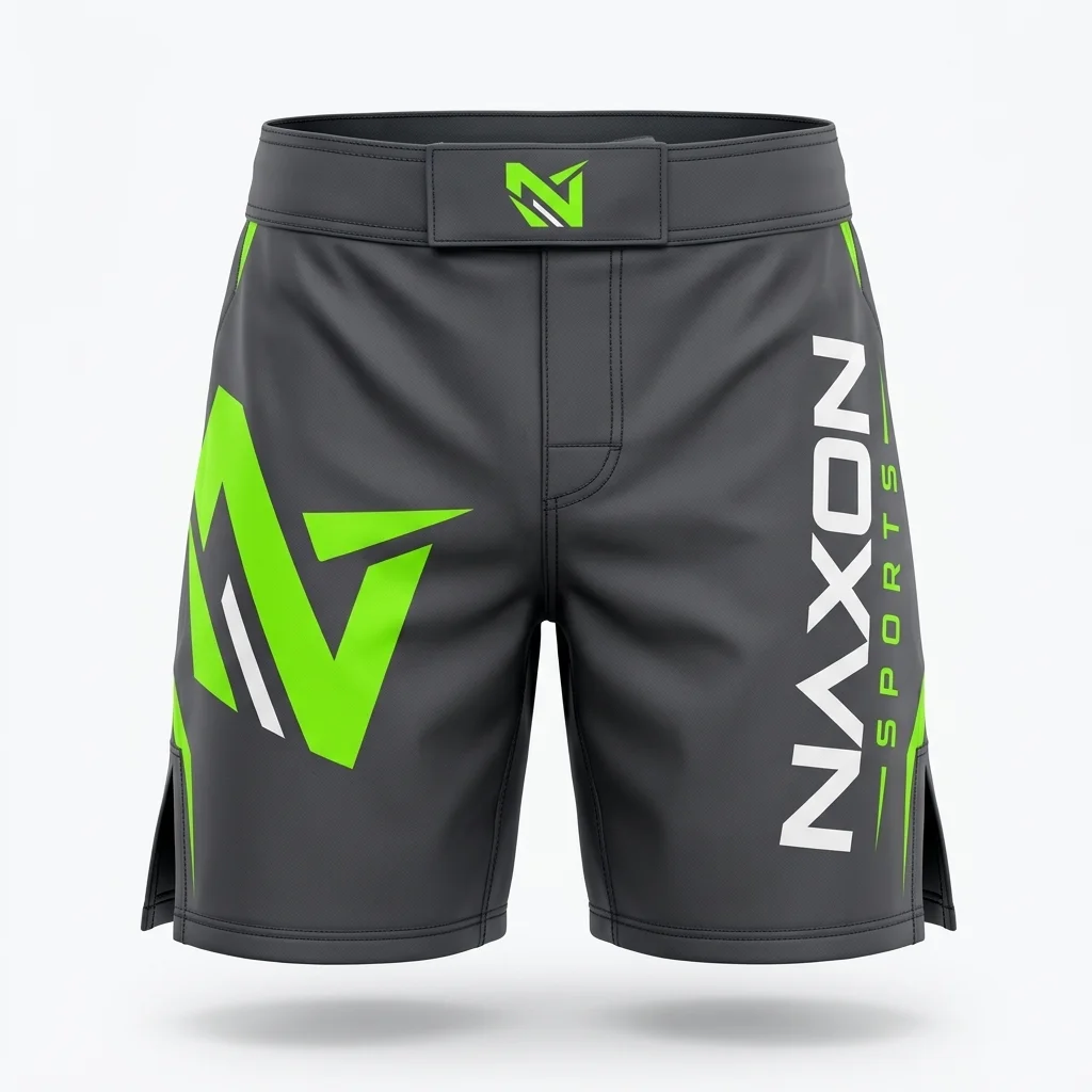Custom mma shorts by Naxon Sports