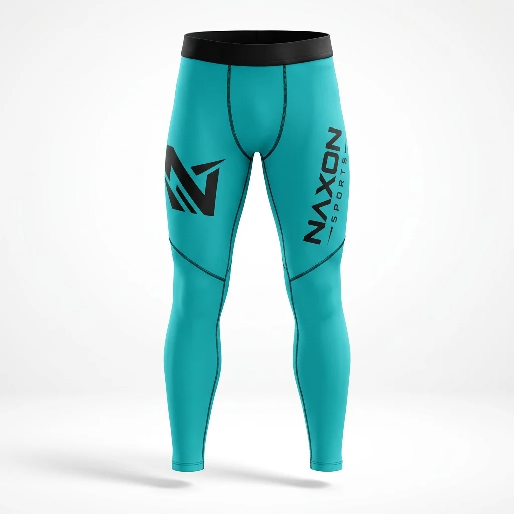 Custom MMA Spats Front Design 1 – mma spats front mock-up made by Naxon Sports, Sialkot