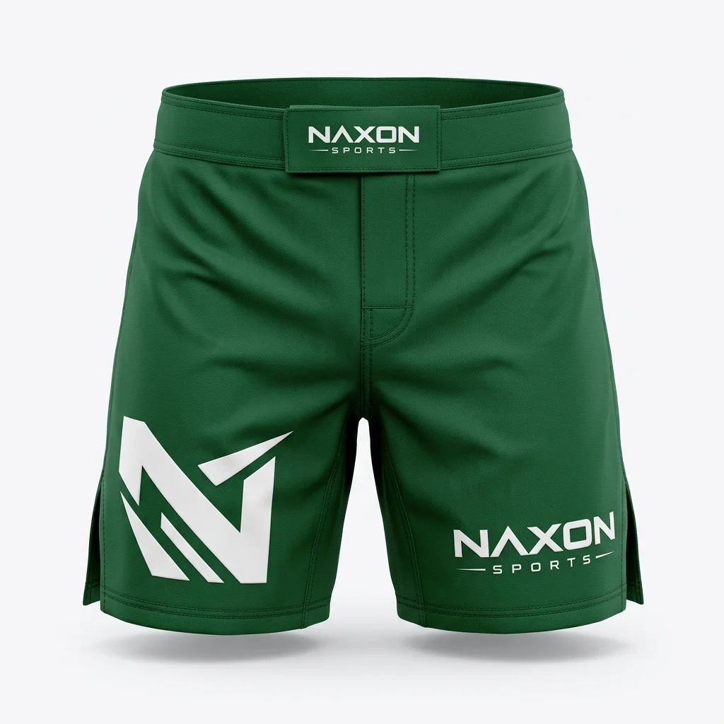 Custom mma training shorts by Naxon Sports