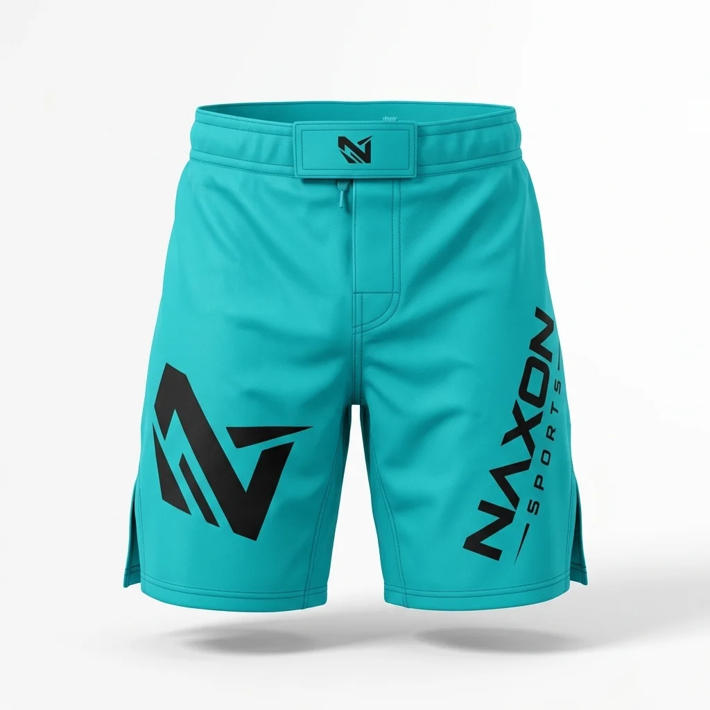 Custom mma training shorts by Naxon Sports