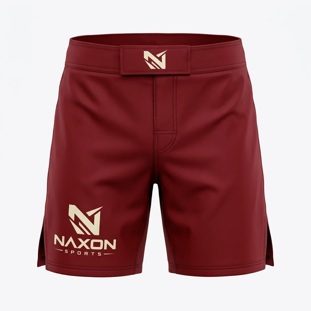 Custom mma training shorts by Naxon Sports