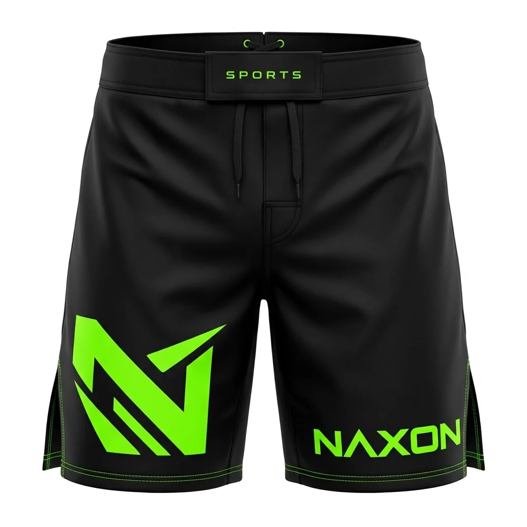 Custom mma training shorts by Naxon Sports