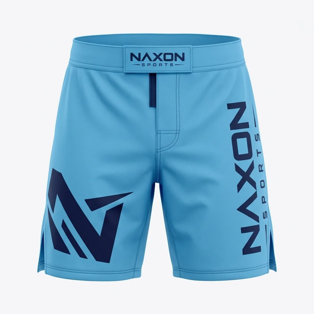 Custom mma training shorts by Naxon Sports