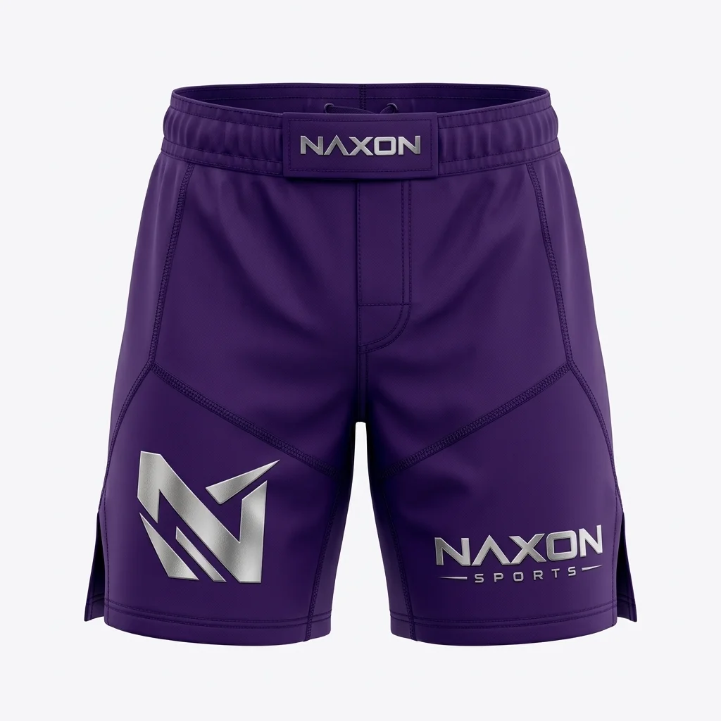 Custom mma training shorts by Naxon Sports