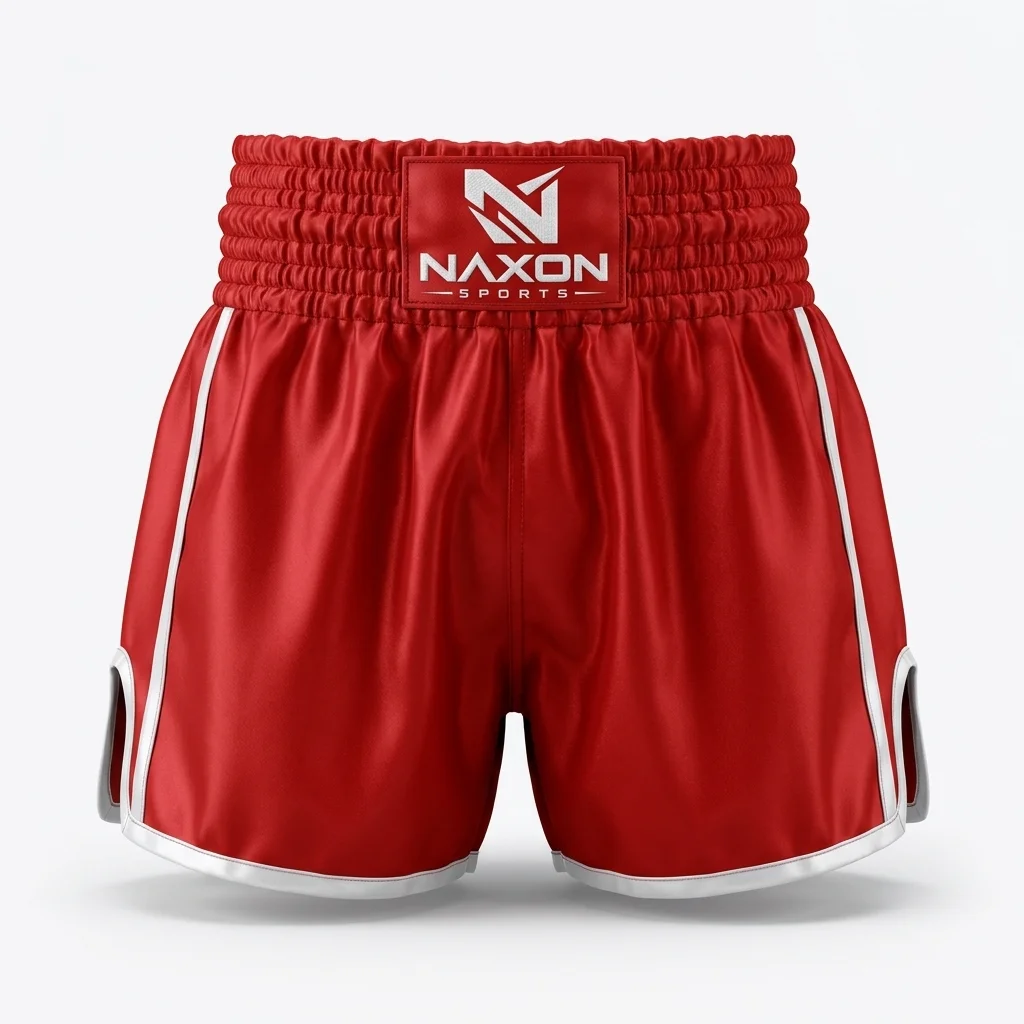 Custom muay thai shorts by Naxon Sports
