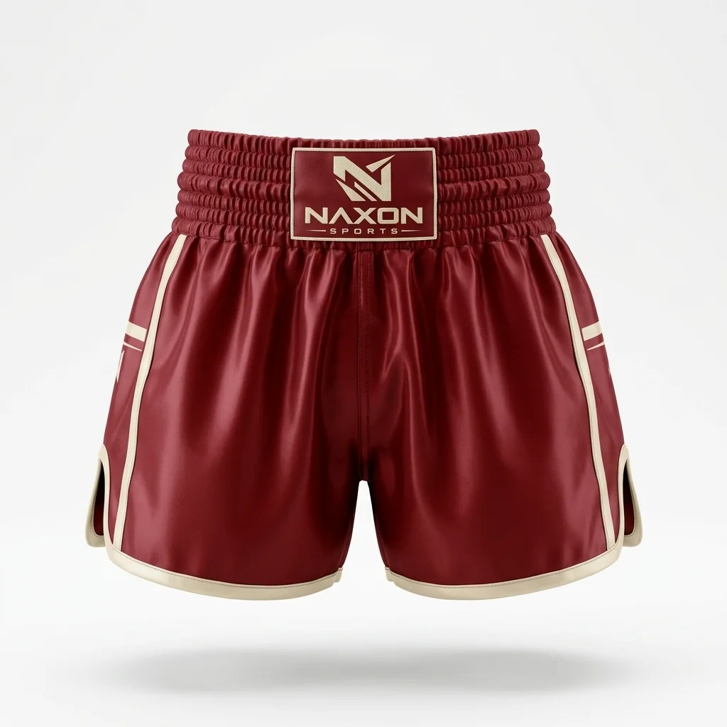 Custom muay thai shorts by Naxon Sports