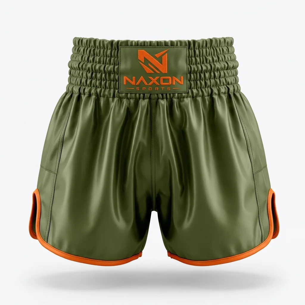 Custom muay thai shorts by Naxon Sports