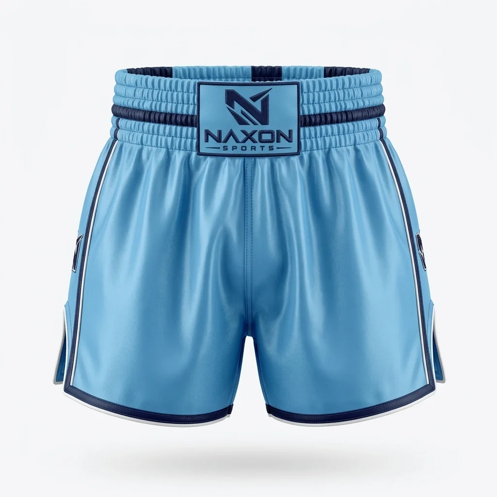 Custom muay thai shorts by Naxon Sports