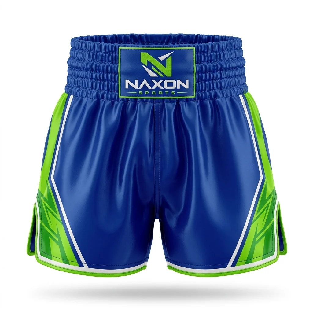 Custom muay thai shorts by Naxon Sports