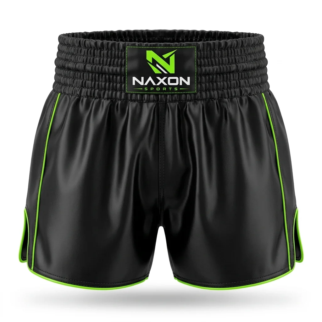 Custom muay thai shorts by Naxon Sports