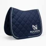 Navy equestrian saddle pad – Custom Saddle Pad – Academy Series by Naxon Sports, Sialkot