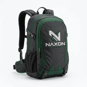 Custom Sports Backpack Design 7 – sports backpack mock-up made by Naxon Sports, Sialkot